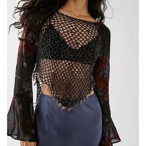 Free People Bali Midnight Hour Top